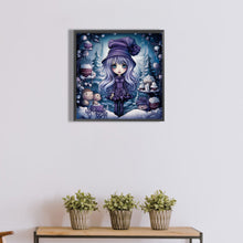 Load image into Gallery viewer, Diamond Painting - Full Round - Girl (40*40CM)
