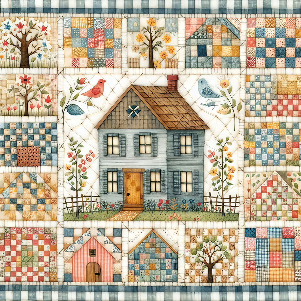 Diamond Painting - Full Round - House (40*40CM)