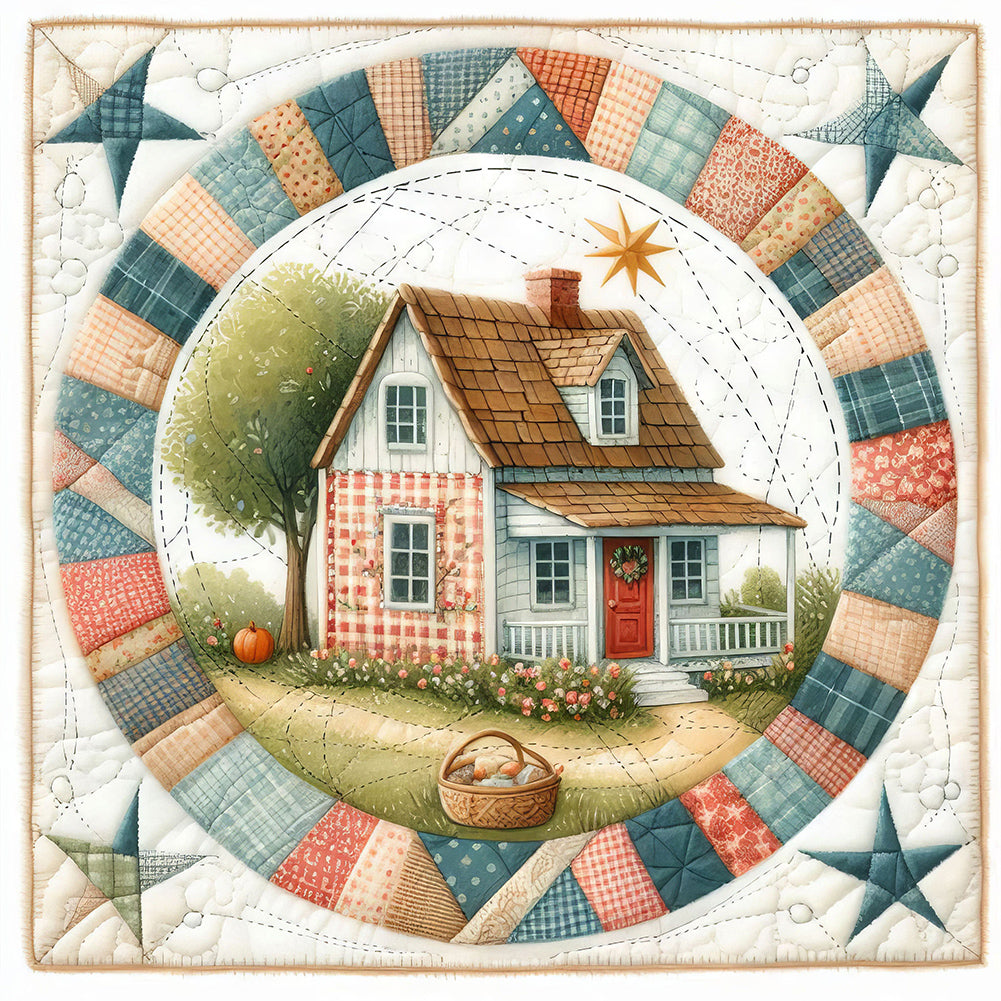 Diamond Painting - Full Round - House (40*40CM)