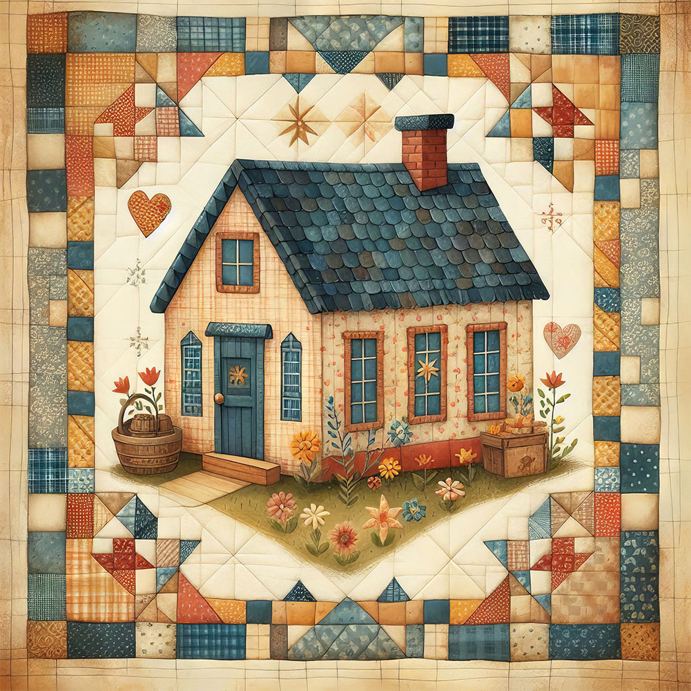 Diamond Painting - Full Round - House (40*40CM)