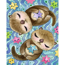 Load image into Gallery viewer, Diamond Painting - Full Round - Sea Sloth (40*50CM)
