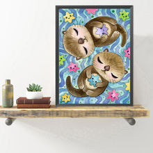 Load image into Gallery viewer, Diamond Painting - Full Round - Sea Sloth (40*50CM)
