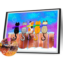 Load image into Gallery viewer, Diamond Painting - Full Round - Cat (40*50CM)
