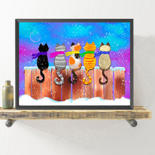 Load image into Gallery viewer, Diamond Painting - Full Round - Cat (40*50CM)
