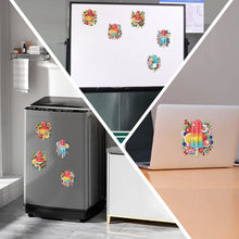 Load image into Gallery viewer, 5Pcs Acrylic Special Shape Fruit Popsicles Fridge Stickers for Car Mailbox Decor

