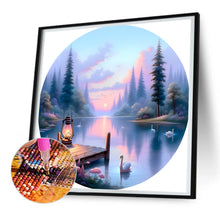 Load image into Gallery viewer, Diamond Painting - Full Round - Village Scenery (30*30CM)

