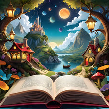 Load image into Gallery viewer, Diamond Painting - Full Round - Village Scenery (30*30CM)
