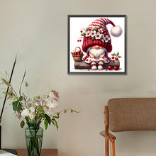 Load image into Gallery viewer, Diamond Painting - Full Round - Gnome with Fruit and Flowers (30*30CM)
