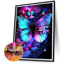 Load image into Gallery viewer, Diamond Painting - Full Round - Butterfly (30*40CM)

