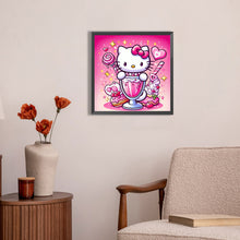 Load image into Gallery viewer, AB Diamond Painting - Full Round - Dessert and Hello Kitty (30*30CM)
