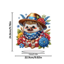Load image into Gallery viewer, PET Double Sided Special Shaped Animal Diamond Painting Desktop Decor for Adults
