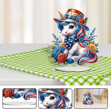 Load image into Gallery viewer, PET Double Sided Special Shaped Animal Diamond Painting Desktop Decor for Adults
