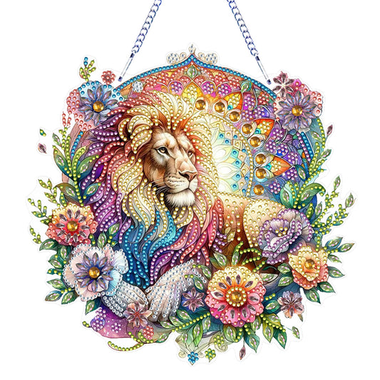 PET Double Sided Special Shaped Animal DIY Diamond Painting Hanging Home Decor
