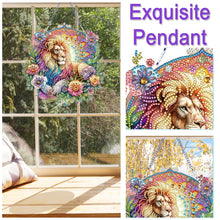 Load image into Gallery viewer, PET Double Sided Special Shaped Animal DIY Diamond Painting Hanging Home Decor
