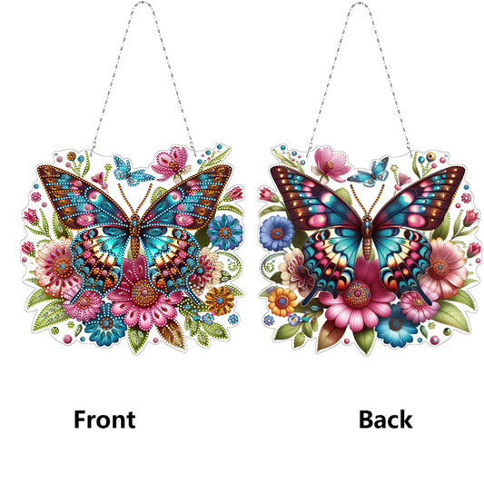 PET Double Sided Special Shaped Animal DIY Diamond Painting Hanging Home Decor