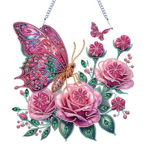 Load image into Gallery viewer, PET Double Sided Special Shaped Animal DIY Diamond Painting Hanging Home Decor
