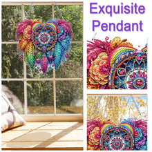 Load image into Gallery viewer, PET Double Sided Special Shaped Color Flower Hanging Diamond Art Kits Home Decor
