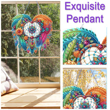 Load image into Gallery viewer, PET Double Sided Special Shaped Color Flower Hanging Diamond Art Kits Home Decor
