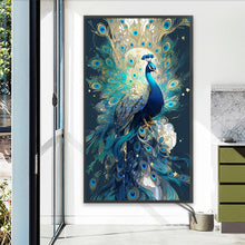 Load image into Gallery viewer, Diamond Painting - Full Round - Peacock (40*70CM)
