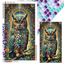 Load image into Gallery viewer, Diamond Painting - Full Round - Owl (40*70CM)
