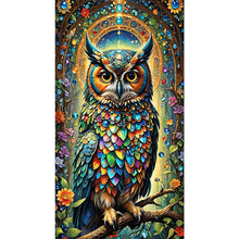 Load image into Gallery viewer, Diamond Painting - Full Round - Owl (40*70CM)
