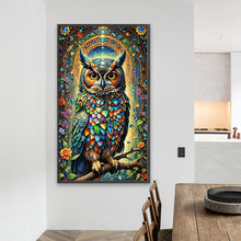 Load image into Gallery viewer, Diamond Painting - Full Round - Owl (40*70CM)
