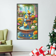 Load image into Gallery viewer, AB Diamond Painting - Full Round - Duck (40*70CM)
