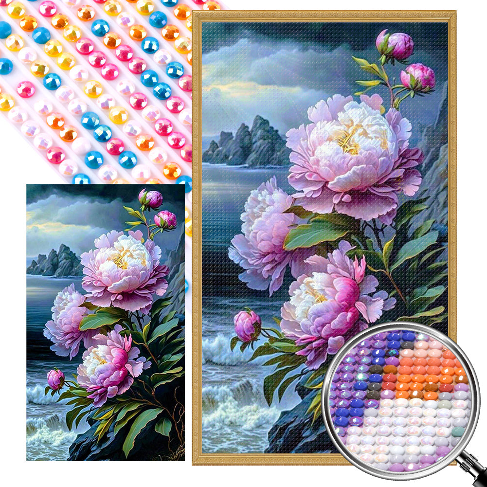 AB Diamond Painting - Full Round - Hibiscus (40*70CM)