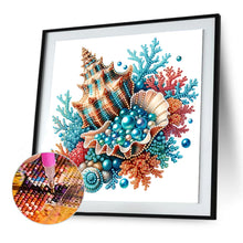 Load image into Gallery viewer, Diamond Painting - Partial Special Shaped - Shell pearl (30*30CM)
