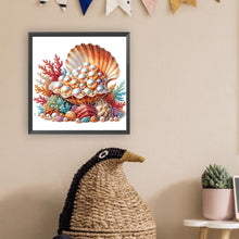Load image into Gallery viewer, Diamond Painting - Partial Special Shaped - Shell pearl (30*30CM)
