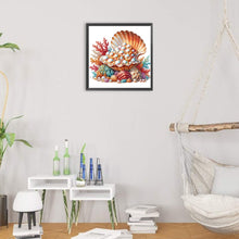 Load image into Gallery viewer, Diamond Painting - Partial Special Shaped - Shell pearl (30*30CM)
