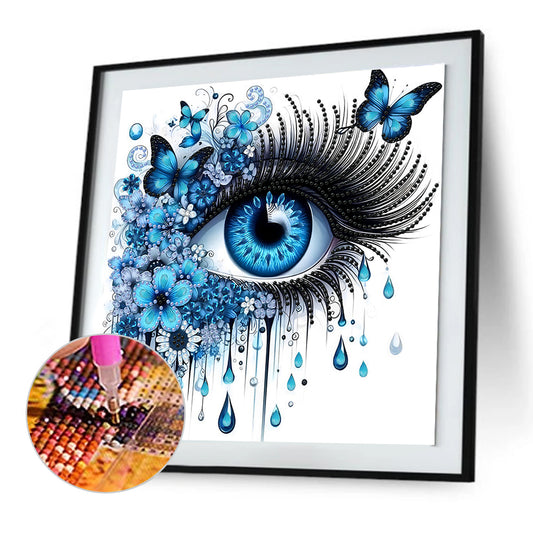 Diamond Painting - Partial Special Shaped - Eye of the soul (30*30CM)