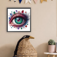 Load image into Gallery viewer, Diamond Painting - Partial Special Shaped - Eye of the soul (30*30CM)

