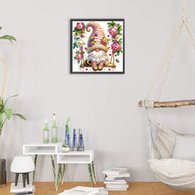 Load image into Gallery viewer, Diamond Painting - Partial Special Shaped - Swing gnome (30*30CM)
