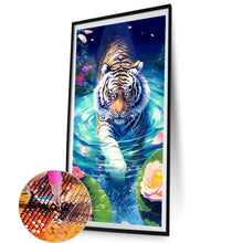 Load image into Gallery viewer, AB Diamond Painting - Full Square - Tiger (40*70CM)
