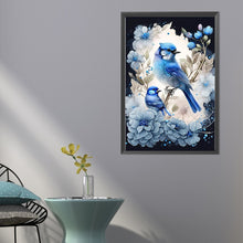 Load image into Gallery viewer, AB Diamond Painting - Full Square - Blue bird (40*60CM)
