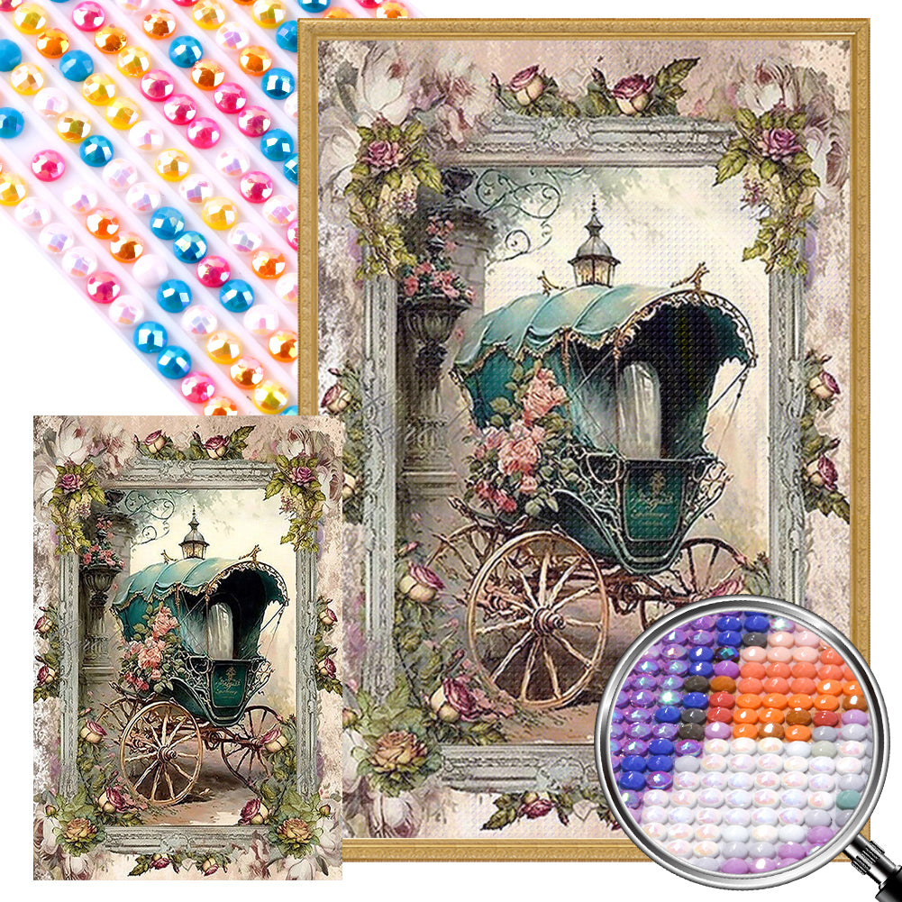 AB Diamond Painting - Full Round - Carriage (40*60CM)