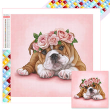 Load image into Gallery viewer, Diamond Painting - Full Square - Bulldog (30*30CM)
