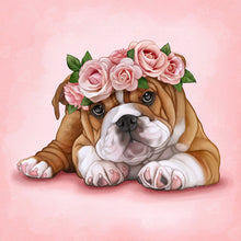 Load image into Gallery viewer, Diamond Painting - Full Square - Bulldog (30*30CM)
