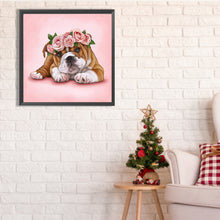 Load image into Gallery viewer, Diamond Painting - Full Square - Bulldog (30*30CM)
