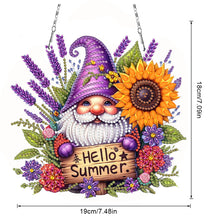 Load image into Gallery viewer, Goblin DIY Diamond Painting Art Pendant with Light Strip for Wall Window
