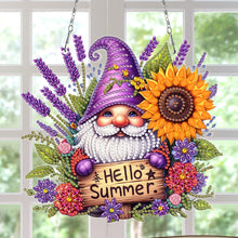 Load image into Gallery viewer, Goblin DIY Diamond Painting Art Pendant with Light Strip for Wall Window
