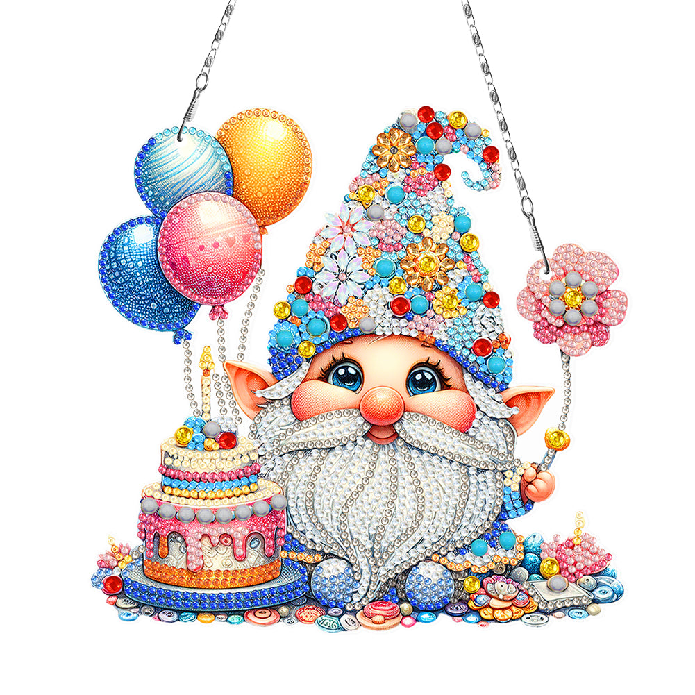 Goblin DIY Diamond Painting Art Pendant with Light Strip for Wall Window