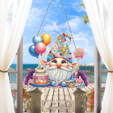 Load image into Gallery viewer, Goblin DIY Diamond Painting Art Pendant with Light Strip for Wall Window
