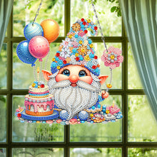 Load image into Gallery viewer, Goblin DIY Diamond Painting Art Pendant with Light Strip for Wall Window
