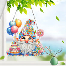 Load image into Gallery viewer, Goblin DIY Diamond Painting Art Pendant with Light Strip for Wall Window
