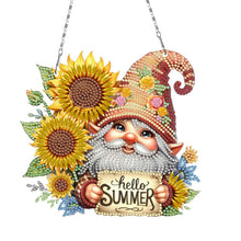 Load image into Gallery viewer, Goblin DIY Diamond Painting Art Pendant with Light Strip for Wall Window
