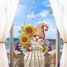 Load image into Gallery viewer, Goblin DIY Diamond Painting Art Pendant with Light Strip for Wall Window
