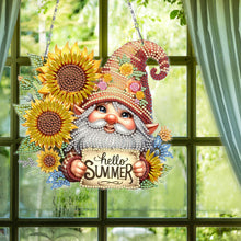 Load image into Gallery viewer, Goblin DIY Diamond Painting Art Pendant with Light Strip for Wall Window
