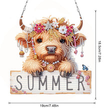 Load image into Gallery viewer, Animals Hanging Diamond Art Kits Diamond Painting Hanging Decorations Home Decor
